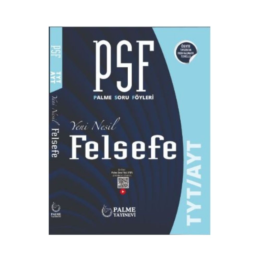 PALME PSF YKS TYT AYT FELSEFE SORU KİTABI