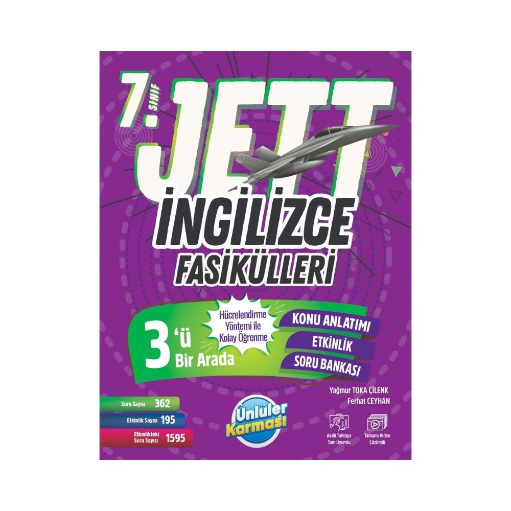 7.SINIF İNGİLİZCE JETT FASİKÜLLERİ