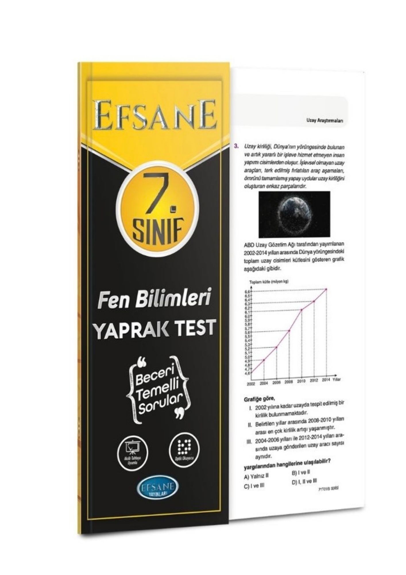 Açı Yayınları 7. Sınıf Fen Bilimleri Çek Kopart Yaprak Test