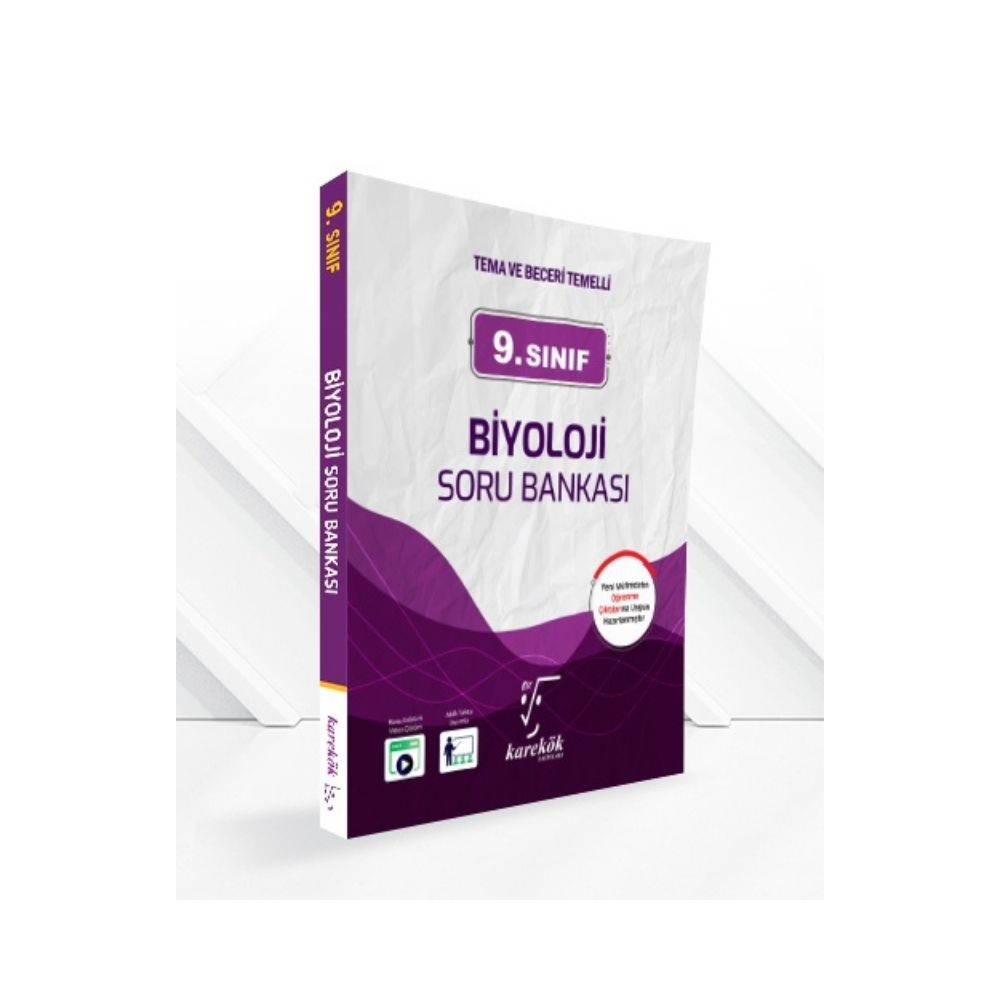 KAREKÖK YAYINLARI 9.SINIF BİYOLOJİ SORU BANKASI